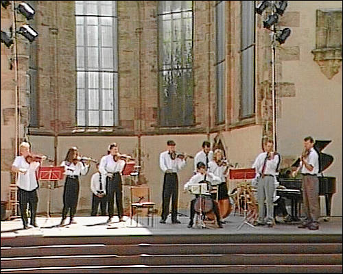 Sonntags-Matinee in der Ruine der Nürnberger Katharinenkirche