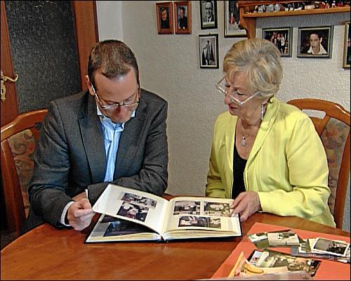 Volker Heißmann mit seiner Mutter