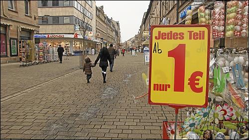 Ein-Euro-Shops und Handy-Läden beherrschen derzeit das Bild der Fürther Fußgängerzone