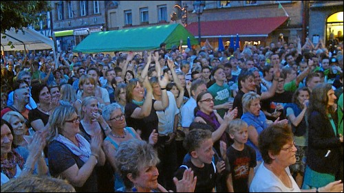 Das Fürth Festival zieht viele Menschen in die Gustavstraße