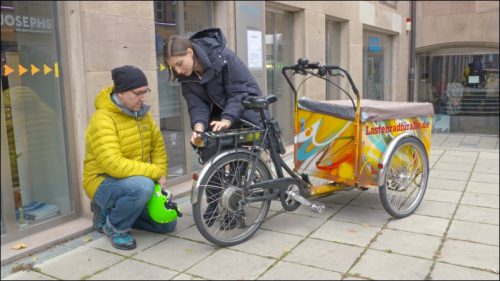 Kostenlose Miet-Lastenräder stellt die Initiative »Lastenrad für Alle« an mittlerweile fünf Standorten in Nürnberg zur Verfügung.