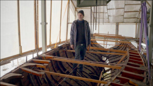 Das Holzboot »Thaya« war ein klassischer Fehlkauf auf eBay. Der Fotograf Ludwig Olah wollte es ursprünglich restaurieren. Diesen Plan musste er aber schnell wieder aufgeben.